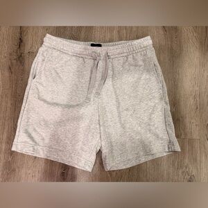 H&M Light Gray Regular Fit Sweat Shorts